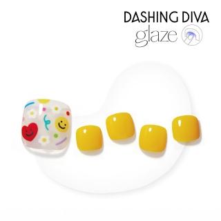 即期品【DASHING DIVA】glaze足部凝膠美甲貼_快樂元素(250101)