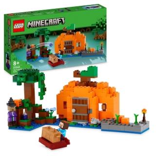 【LEGO 樂高】Minecraft 21248 The Pumpkin Farm(Steve的南瓜園 麥塊)