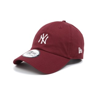 【NEW ERA】NEW ERA 休閒帽 CASUAL CLASSIC 紐約洋基 深紅(NE12712401)