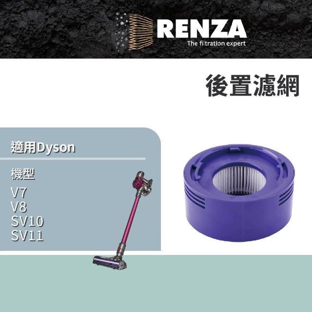 【RENZA】適用Dyson戴森 V7 V8 SV10 SV11 後置濾網(替代 967478-01 後置濾網)