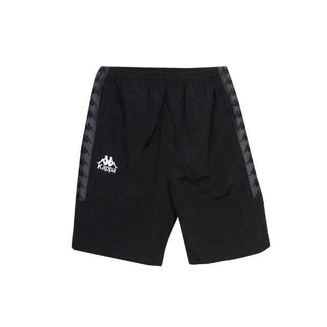 【KAPPA】義大利吸濕排汗型男 單層短褲-BANDA(碳黑 371P88WQ98)