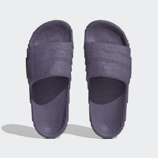 【adidas 愛迪達】Adilette 22 男女 涼拖鞋 運動 經典 一片拖 休閒 夏日 舒適 愛迪達 紫(HP6524)
