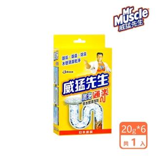 【威猛先生】激泡排水管清洗劑(20g*6包/盒)