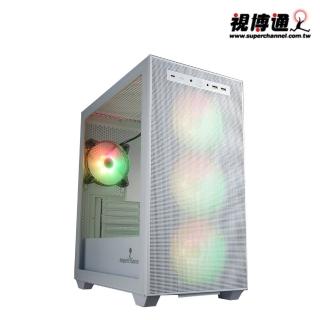 【Superchannel 視博通】SAK251{W} M-ATX 電腦機殼(白色)