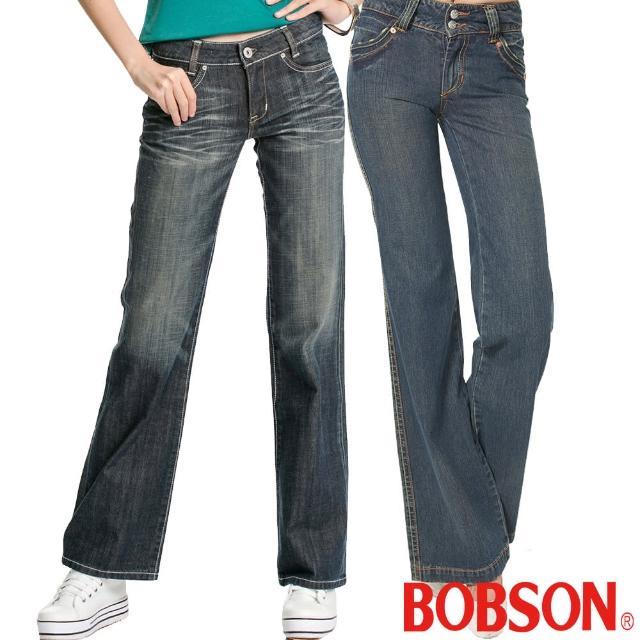 【BOBSON】女款喇叭褲(7款任選)