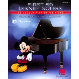 【Kaiyi Music 凱翊音樂】簡單鋼琴樂譜：50首迪士尼必彈歌曲