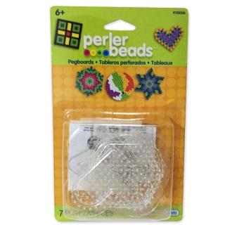 《Perler 拼拼豆豆》五入透明小幾何模型板組合