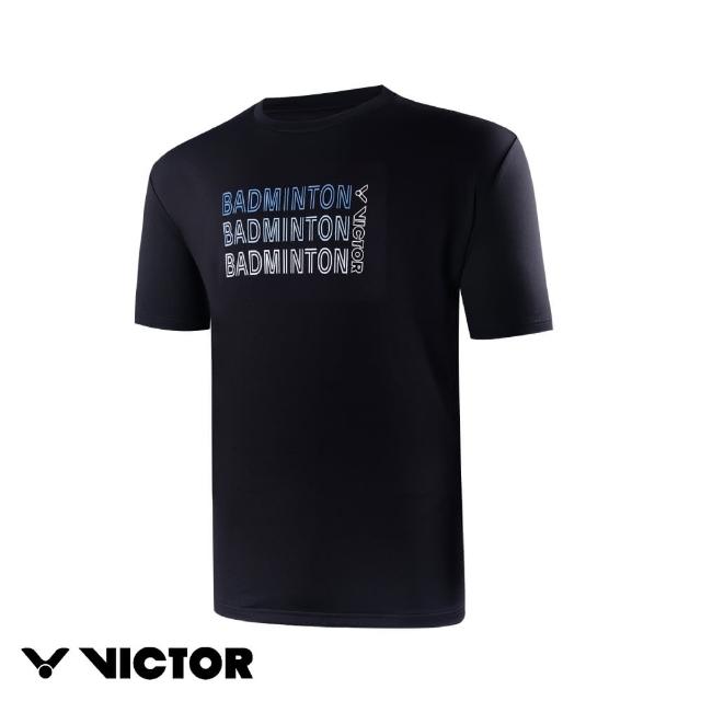 【VICTOR 勝利體育】2023台灣城市 T-Shirt BADMINTON 中性(T-2313 F 淺藍)