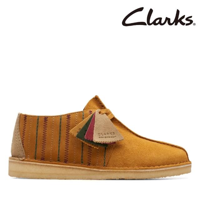 【Clarks】男鞋Desert Trek ORIGINALS原創工藝 牙買加風格細紋刺繡沙漠行者鞋(CLM74507R)