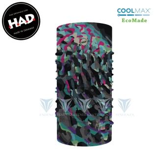【德國 HAD】AA450 Coolmax頭巾 - 浮油(HAD/Coolmax頭巾/百變頭巾/涼爽舒適)