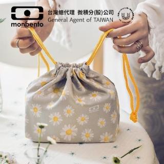 【monbento夢邦多】mb便當束口袋－小雛菊(monbento夢邦多法式便當盒餐盒)