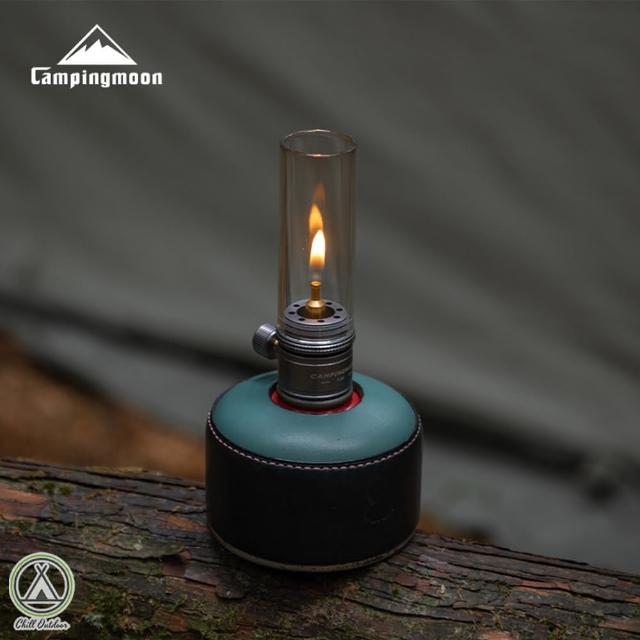 【Chill Outdoor】柯曼 氣氛瓦斯燭燈 T-1D 贈收納袋(露營燈 燭燈 瓦斯燈 汽化燈 瓦斯罐燭燈)