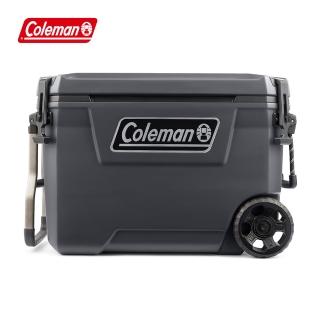【Coleman】61.5L CONVOY風暴黑拖輪冰箱 / CM-56115(保冷冰桶 保冰桶 露營冰桶)