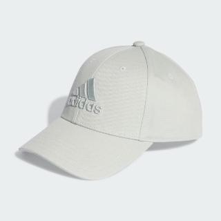 【adidas 愛迪達】Bball Cap Tonal 棒球帽 運動 休閒 訓練 夏日 防曬 愛迪達 灰白(II3559)