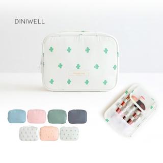 【TD 樂活】DINIWEL大容量化妝保養品旅行收納包 洗漱包