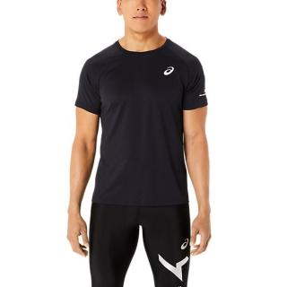 【asics 亞瑟士】AIM-TRG 男 短袖 上衣 T恤 日本版 運動 訓練 慢跑 吸濕排汗 黑(2031E248-001)