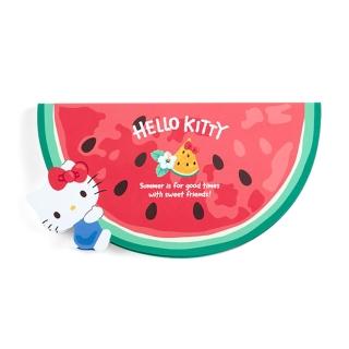 【SANRIO 三麗鷗】夏日水果系列 水果造型便條紙 Hello Kitty