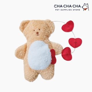 【chachacha】愛心小熊藏食玩具(嗅聞玩具/有聲玩具/狗狗玩具)