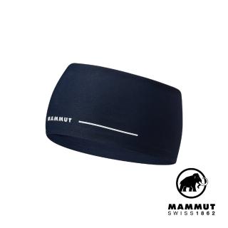 【Mammut 長毛象】Aenergy Light Headband 機能輕量快乾頭帶 夜藍 #1191-01640