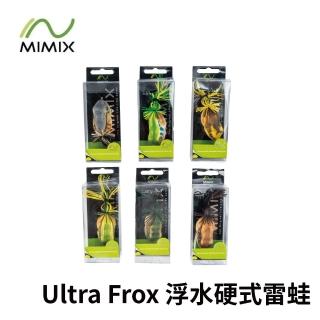 【RONIN 獵漁人】MIMIX Ultra Frox 浮水硬式雷蛙 45mm 12g(路亞 擬真假餌 精美塗裝 泳姿漂亮)