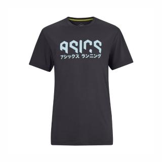 【asics 亞瑟士】男 短袖 上衣 T恤 亞洲版 運動 慢跑 訓練 吸濕 快乾 親膚 舒適 黑(2011D034-001)