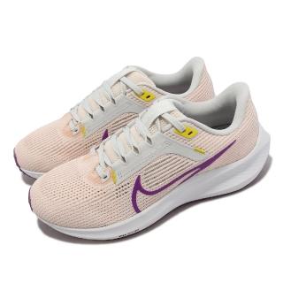 【NIKE 耐吉】慢跑鞋 Wmns Air Zoom Pegasus 40 女鞋 紫 粉 小飛馬 針織鞋面 運動鞋(DV3854-800)