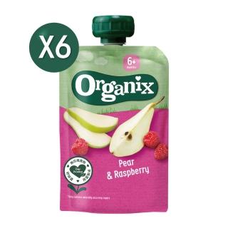 【Organix】水果纖泥-洋梨覆盆莓(100gX6)