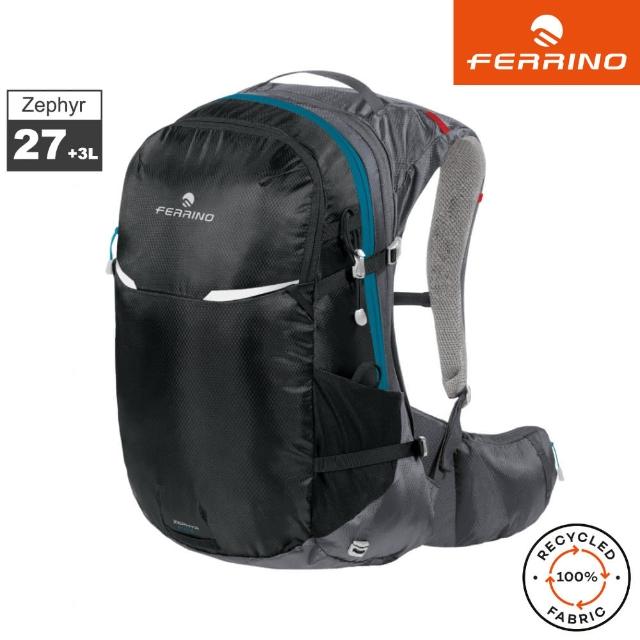 【Ferrino】Zephyr 27+3 登山健行透氣背包 75818(後背包 登山背包 多功能背包)