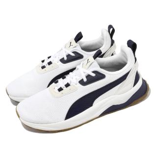 【PUMA】慢跑鞋 Anzarun FS 2.0 男鞋 白 深藍 入門款 緩震 運動鞋(390982-08)