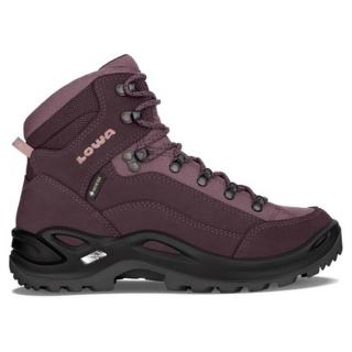 【LOWA】女-防水透氣GORE-TEX中筒登山鞋 RENEGADE GTX MID Ws紫紅(320945-5534)