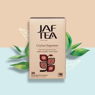 【JAF TEA】錫蘭至尊紅茶 20入/盒(經典紅茶保鮮茶包系列)