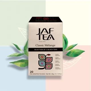 【JAF TEA】經典紅茶綜合保鮮茶包組合 5風味共20入/盒(經典紅茶保鮮茶包系列)