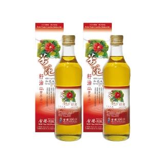 【金椿茶油工坊】紅花大 苦茶花籽油(500ml *2瓶)