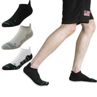 【SPORTS HOUSE】3雙超值組 運動短襪 透氣吸濕排汗 毛圈加厚設計 運動襪(登山 自行車 跑步 男款 襪子)