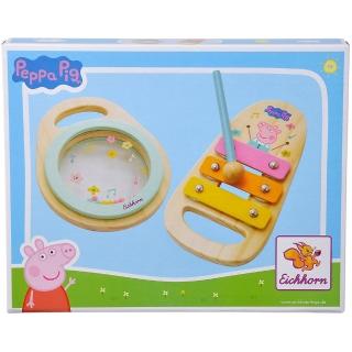 【Peppa Pig 粉紅豬】粉紅豬小妹 - 木製音樂組(佩佩豬)