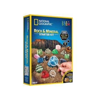 【National Geographic 國家地理】岩石礦物入門套組(收藏寶石水晶)