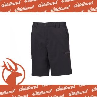 【Wildland 荒野】男 彈性透氣抗UV短褲《中灰》0A61352-92/抗UV/透氣(悠遊山水)