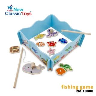 【New Classic Toys】寶寶木製釣魚遊戲(10800)