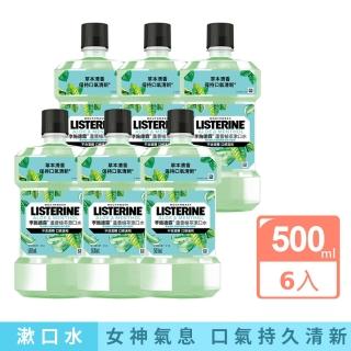 【Listerine 李施德霖】牙齦護理無酒精漱口水(500mlx6)