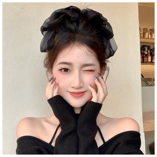 【HaNA 梨花】韓國增高顱頂仙女神器．超仙絲緞蝴蝶結髮夾