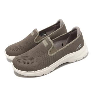 【SKECHERS】休閒鞋 Go Walk 6-Proctor 男鞋 棕 懶人鞋 機能 健走 支撐 套入式(216280-TPNV)