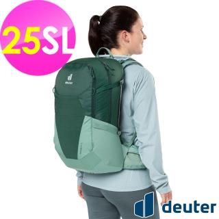【deuter】FUTURA 25SL透氣網架背包(3400221森林綠/戶外露營/休閒健行/自助旅行包)