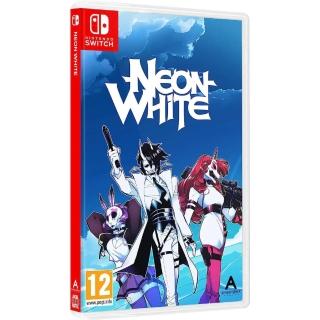 【Nintendo 任天堂】NS Switch 霓虹白客 Neon White(中文版)
