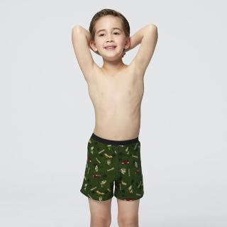【Mr. DADADO】暢遊一夏 110-130男童內褲 品牌推薦-舒適寬鬆-GCQ331GR(綠)