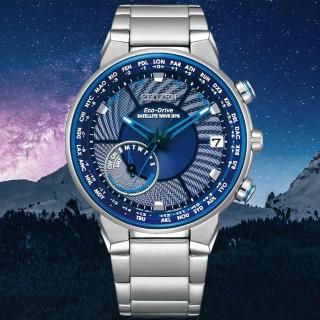 【CITIZEN 星辰】GENTS系列 GPS衛星對時 光動能腕錶 禮物推薦 畢業禮物(CC3030-53L)