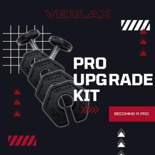 【VERLAX】薄型重量片升級包 單支用 內含4片2.5磅啞鈴片與2支加厚卡軸(PRO升級包 PRO UPGRADE KIT)