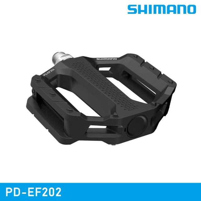 【城市綠洲】SHIMANO PD-EF202 平面踏板(自行車踏板 休閒騎乘專用)
