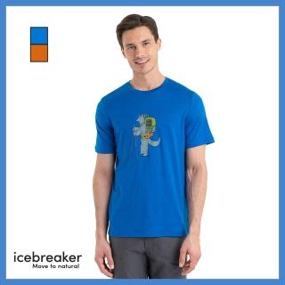【Icebreaker】男 Tech Lite II 圓領短袖上衣 出發健行-AD150(底層衣/排汗衣/美麗諾羊毛衣/旅行)