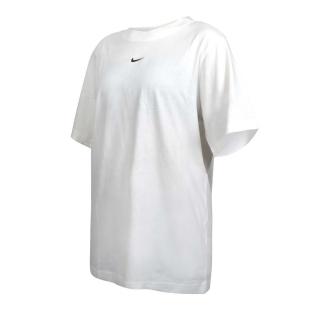 【NIKE 耐吉】女短袖T恤-純棉 休閒 上衣 白黑(FD4150-100)