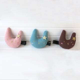 【UNICO】韓版 兒童可愛小兔兔甜美髮夾(髮飾/配件/聖誕)